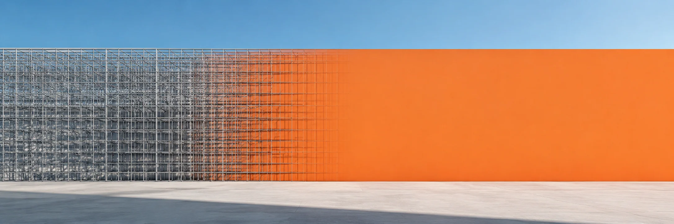 Composition abstraite lumineuse pour illustrer la direction artistique d'une interface web