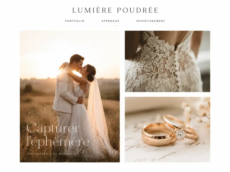 Photographe de mariage