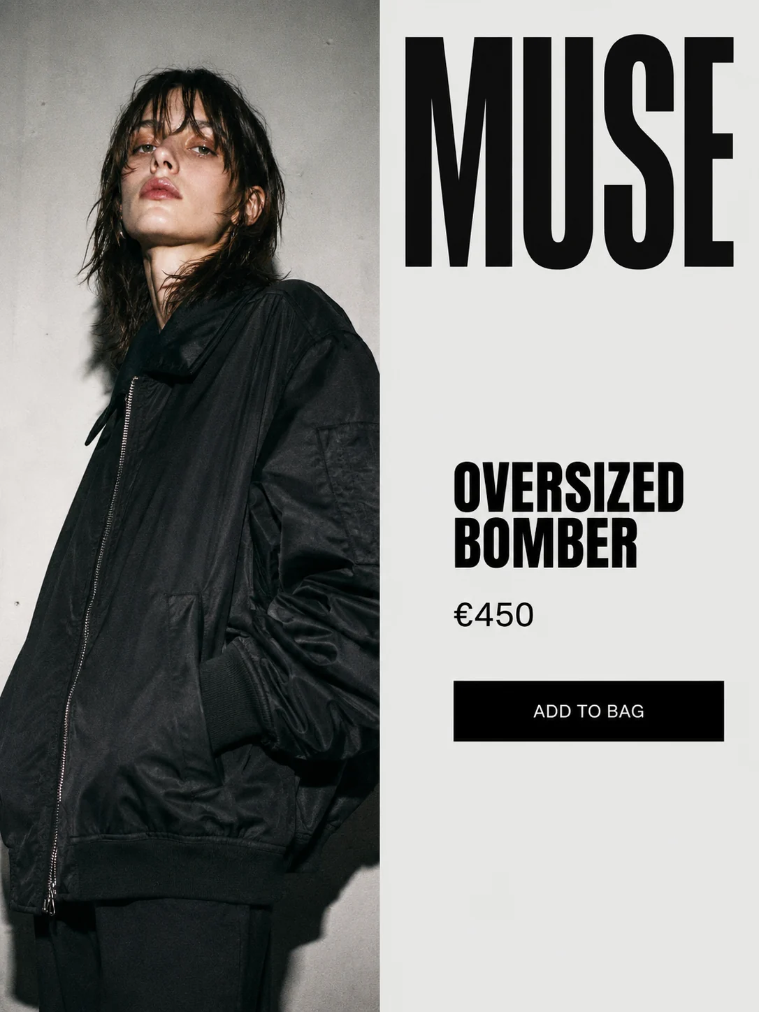 E-commerce headless et lookbook digital pour Muse